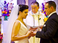 Alter Photo of wedding ceremony